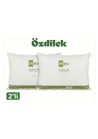 Özdilek Nev Bambu Yastık 2'li Beyaz