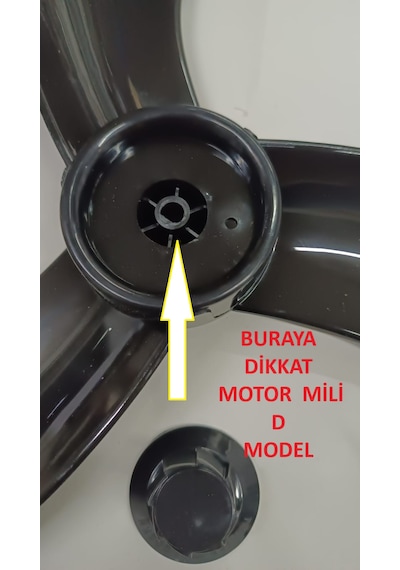 Conti Csf 406 Poyraz Vantilatör Pervanesi D Model Somun Dahil