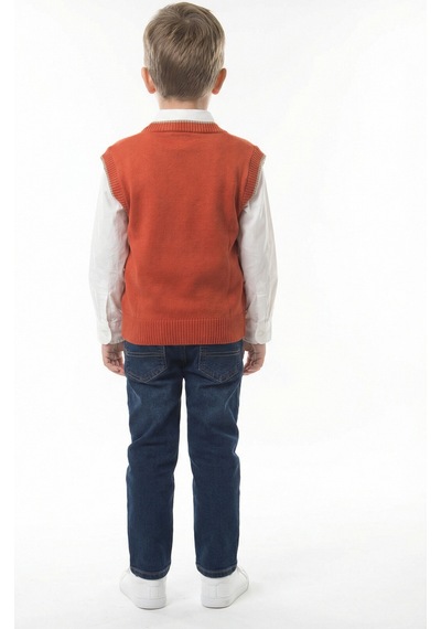Xo Kids Erkek Çocuk 4lü Alt Üst Takım 2-5 Yaş 12207 Camel