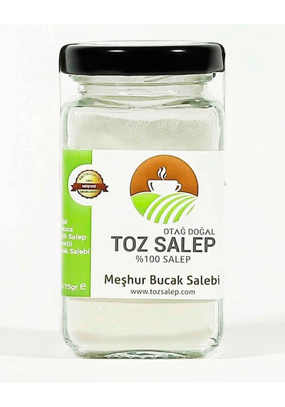 Otağ Doğal Katkısız Saf Bucak Toz Bucak Salebi 75 G