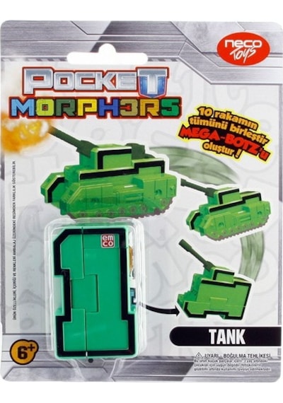 Pocket Morphers Dönüşebilen Numaralar Tank 1