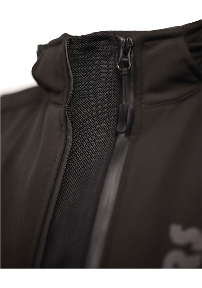 4riders Rex Pro Korumalı Softshell Motosiklet Montu Siyah
