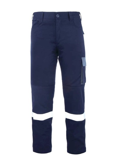 My Form Palmira Plus Harman Kumaş Pantolon-lacıvert Grı Lacivert - Gri