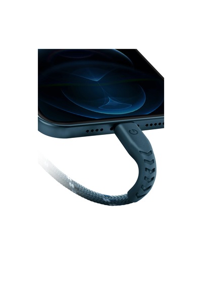 C89 Nyloflex 1.5m 3a Usb To Lightning Hızlı Şarj Kablo - Lacivert