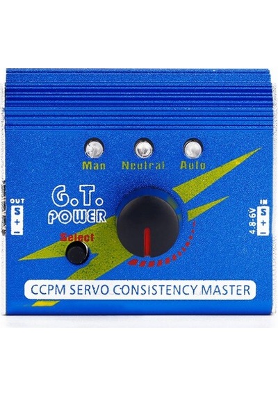 Gt Power Rc Servo & Esc Tester 1-3 Servo Ccpm