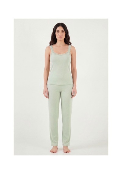 Lela Bayan Pijama Takımı 65770822 Yeşil