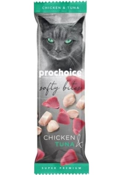 Prochoice Softy Bites Tavuklu Ve Ton Balıklı Yumuşak Kedi Ödül Maması 10 Gr