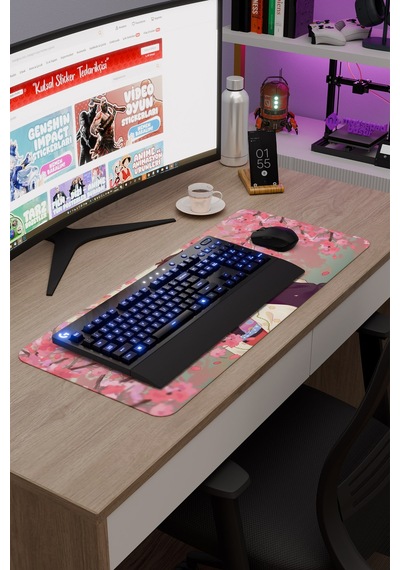Sangatsu No Lion Anime V5 - 70x30 Xl Gaming Kauçuk Kaymaz Taban Mouse Pad Fare Altlığı