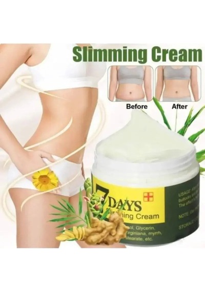 Süper Seven 7 Days Hintohu 7 Days Slimming Cream Ginger Miracle 100 Ml Vücut Zencefil 1 Ad.