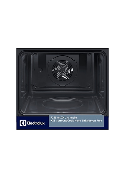 Electrolux EOD5H70Z 500 Serisi Surroundcook Steambake Buhar İlaveli 72 L Ankastre Fırın