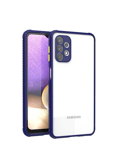 Zore Samsung Galaxy Uyumlu A32 4g Kılıf Omsy Kaff Kapak - Mor