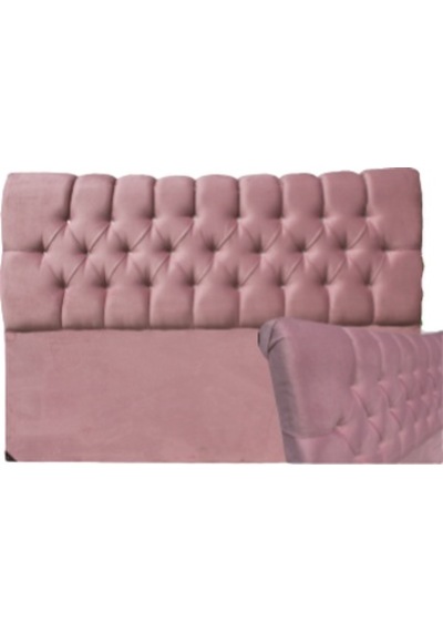 Başlık ALC VENÜS Model 150cm Baby Face Kumaş Modern Kapitone PEMBE Renk El Yapımı