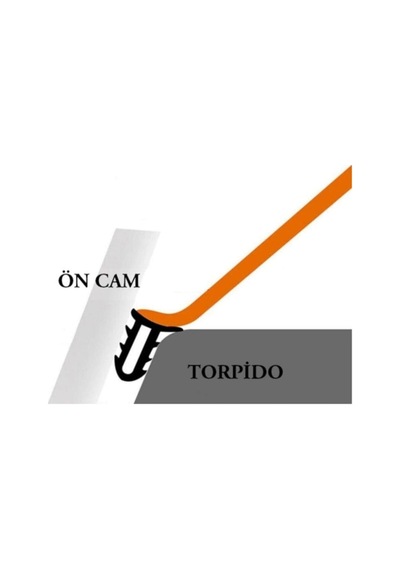 Contacall Araç Torpido Göğüs Konsol Ön Cam Arası Fitil Ses Yalıtım Fitili 1,65 Metre Diğer