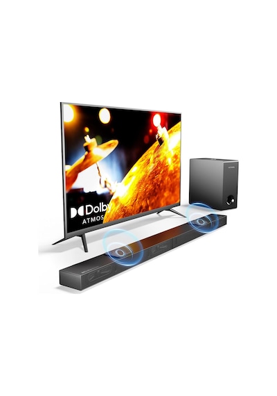 Nova S70 Dolby Atmos 3.1.2 Kanal Soundbar Subwoofer Tv Hoparlörü U3920 -135746