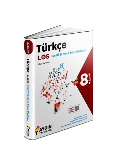 8. Sınıf Türkçe Beceri Temelli Soru Bankası Aydın Yayınları