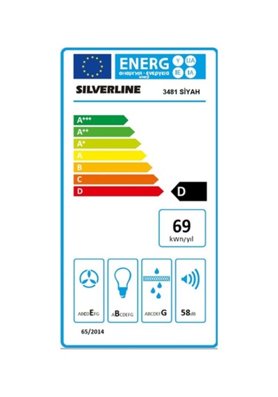 Silverline Flam 3481 Ankastre Davlumbaz