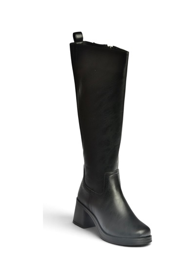 Fox Shoes Z973580209 Siyah Kalın Topuklu Günlük Kadın Çizme