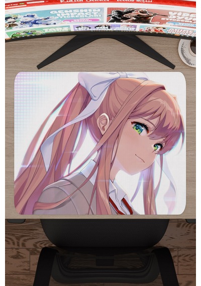 Ddlc Kaymaz Dikişli Kauçuk Oyuncu Mousepad V3 - 48x40 Xl Gaming Mouse Pad Fare Altlığı