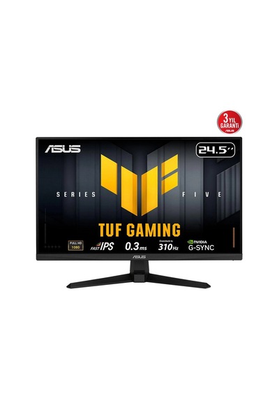 Asus 24.5" Tuf Gaming Vg259qmr5a 310hz 0.3ms Full Hd Adaptive Sync Fast Ips Gaming Monitör