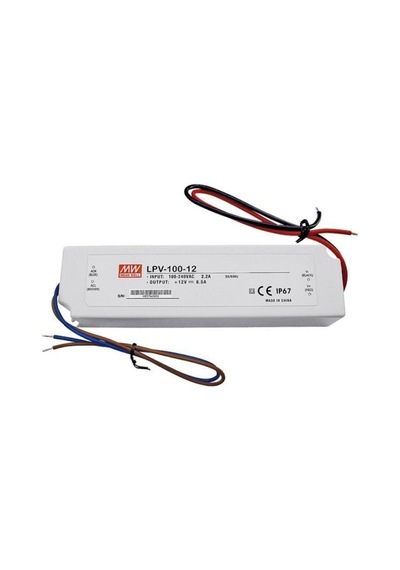 Meanwell Led Driver Mw-lpv-100-12 12v 8.5a Sabit Voltaj