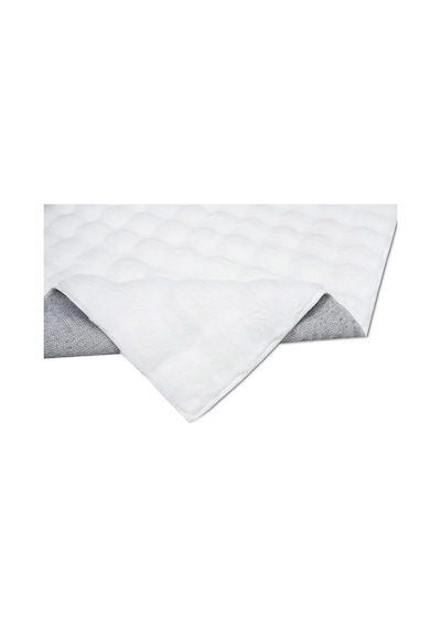 Apex Molecule Beyaz Peluş Post Halı Beyaz