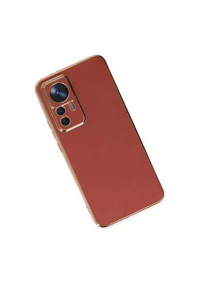 Xiaomi Mi 12t Pro Uyumlu Kılıf Volet Silikon - Kırmızı