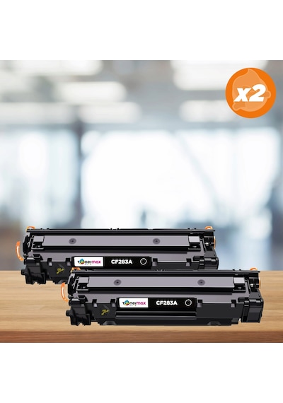 Hp 83a / Cf283a Uyumlu  Toner 2'li Paket / M201 / M125 / M225 / M127