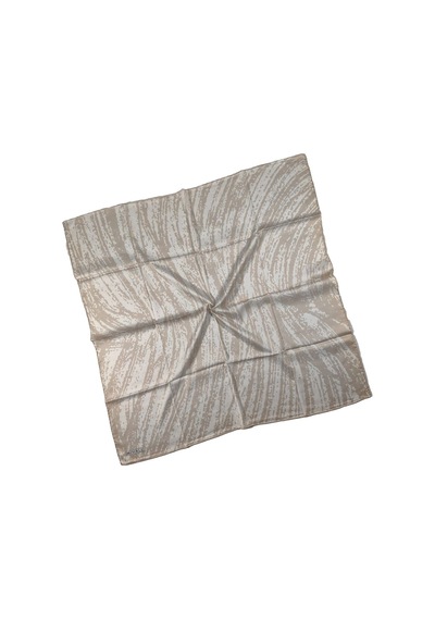 Mim Eşarp Mısırlı Eşarpları Silky Cocoon Twill Sport Eşarp Krem