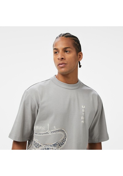 Unıted4 Classic Erkek Gri T-shirt Kasu 2800153