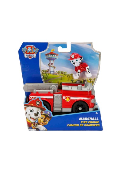 Paw Patrol Figür Ve Görev Aracı Marshall
