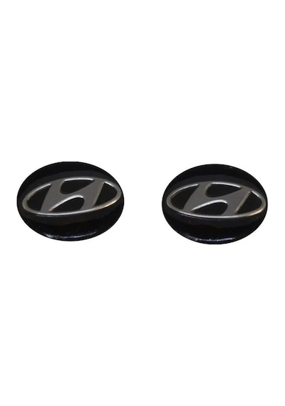 Hundai Araç Anahtar Logo Amblemi Kumanda Logo Çap: 14 Mm 2 Adet