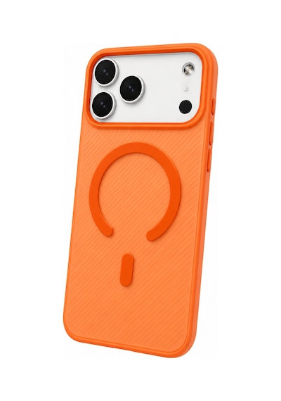 Nettech Apple İphone 17 Pro Max Uyumlu Nt-n119 Magsafe Arka Koruma Kılıf - Turuncu