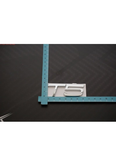 Volvo T5 xc60 xc90 S60 S80 S60L V40 V60 3M Krom Bagaj Yazı Logo