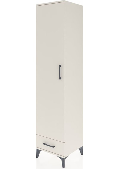 Hyperion Dolap 5 Raflı Tek Çekmeceli Tek Kapaklı 44x44x195 Aytaşı-aytaşı Aytası