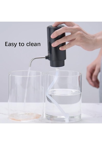 Haier Premium Şarj Edilebilir Dokunmatik Şarap Havalandırıcı & Şarjlı Dağıtıcı Dekantör 250 Ml. Siyah