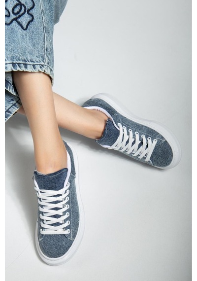 Erceka Günlük Sneaker Kadın Spor Ayakkabı Bağcıklı Beyaz-siyah-mavi-gümüş-gold-sarı Koyu Mavi Kot Erceka Günlük Sneaker Kadın Spor Ayakkabı Bağcıklı Beyaz-siyah-mavi-gümüş-gold-sarı Koyu Mavi Kot