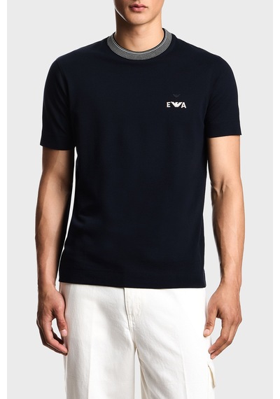 Emporio Armani Erkek T Shirt Em002965 Af12955 Ub118 Lacivert Lacivert