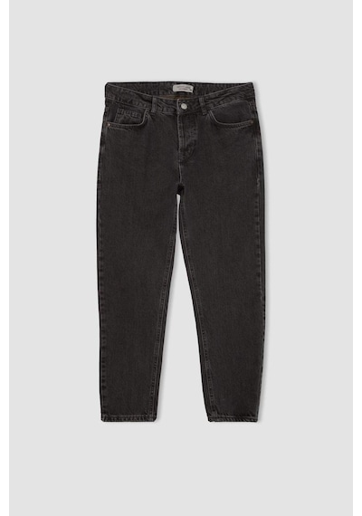 DeFacto %100 Pamuk Slim Cropped Fit Dar Kalıp Normal Bel Dar Paça Jean Pantolon D8766AX24AUNM36 DeFacto %100 Pamuk Slim Cropped Fit Dar Kalıp Normal Bel Dar Paça Jean Pantolon D8766AX24AUNM36