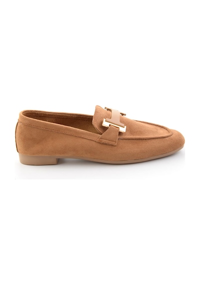 Bambi Taba Kadın Loafer Ayakkabı K01688012272 Taba