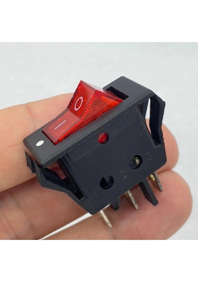 Ic-113-8 Tekli Anahtar Işıklı On-off 3p