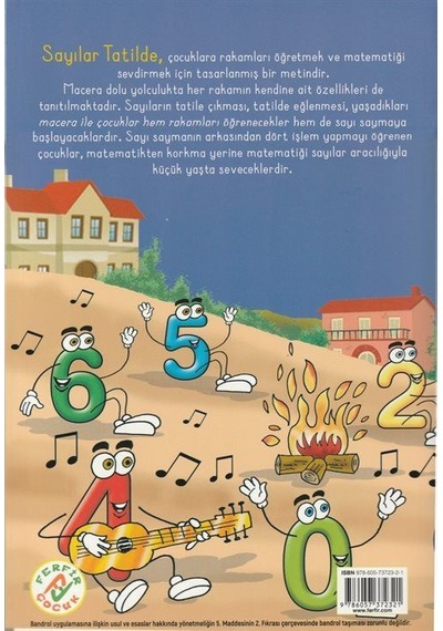 Sayılar Tatilde Resimlerle Sayıları Öğreniyorum Hikaye 6+yaş ...