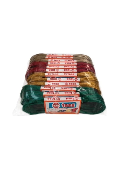 Temsan 12' Li Pvc Kaplama 10 Metre Çelik Çamaşır İpi Açık Gri