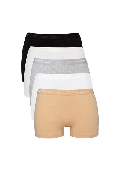 5'li Paket Kadın Boxer 001
