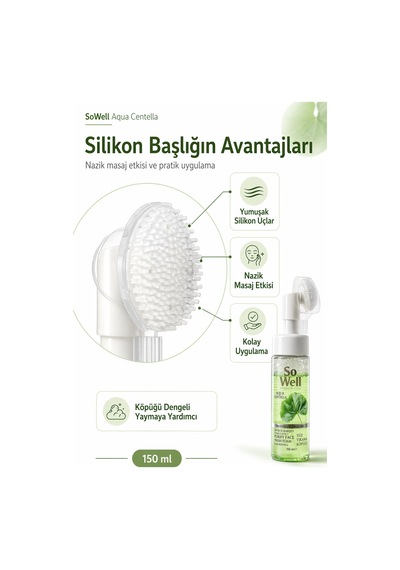 So Well Aqua Centella Sivilce Karşıtı Yüz Yıkama Köpüğü 150 Ml 88846959
