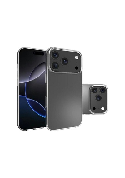 Apple İphone 17 Pro Max Lüx Şeffaf Silikon