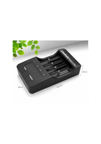 Liitokola Lii-500 4 Pil Yuvalı Pil Şarj Deşarj Kapasite Test Cihazı Powerbank Modu Yaylı Pil Mekani