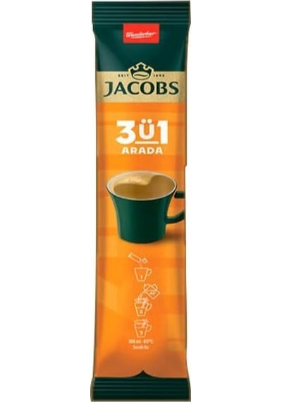 Jacobs Original 3'ü 1 Arada Kutu 40 X 16g Karışım Kahve Granül