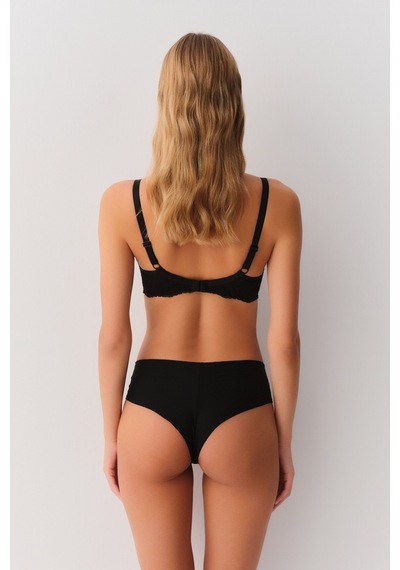 Suwen Invisible Lazer Kesim Brazilian Slip Sw9937012 Siyah