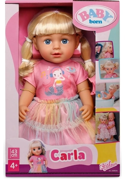 Mey İthalat Baby Born Carla Kız Kardeş Bebeği 43 Cm
