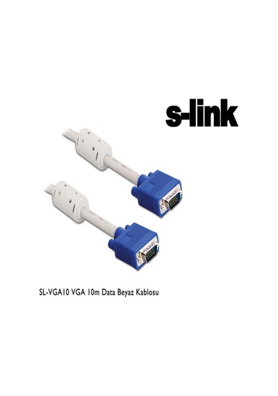 S-Link Sl-Vga10 10Mt Vga Data Kablo